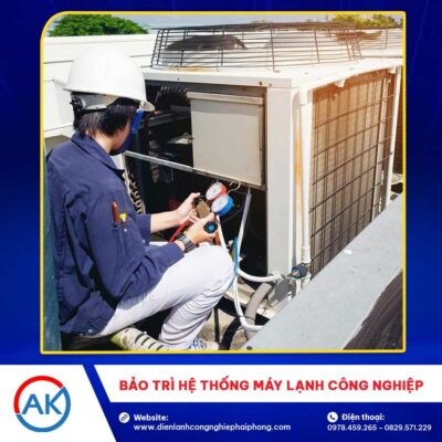 bảo trì hệ thống máy lạnh công nghiệp