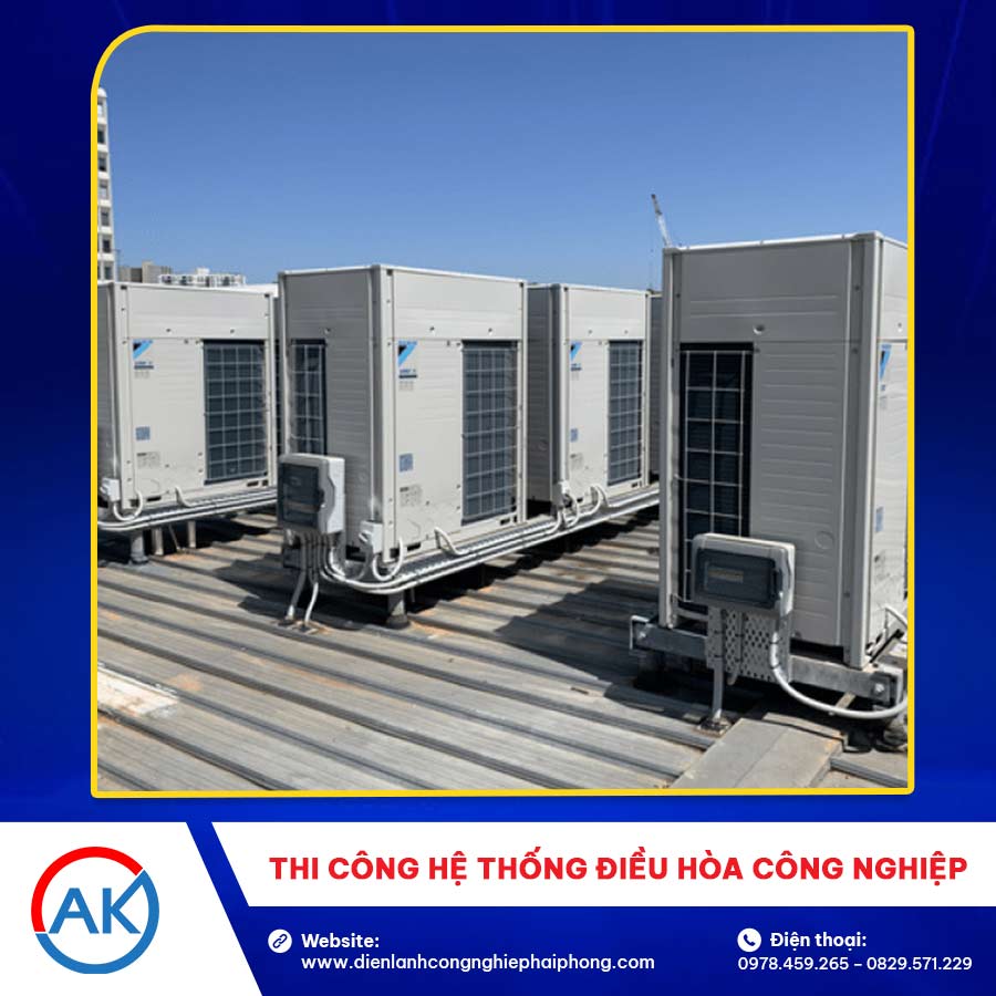 Thi Công Hệ Thống Điều Hòa Công Nghiệp